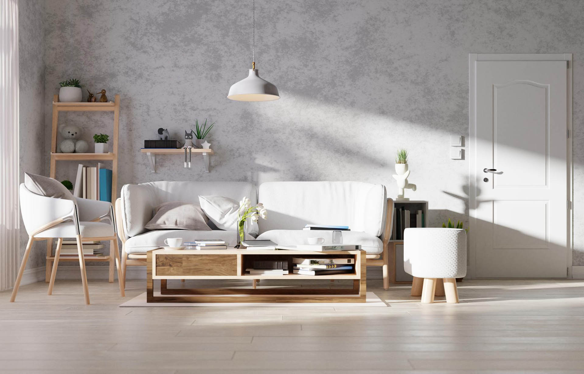 Minimalist entertainment center